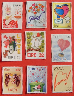 Love Postage Stamps