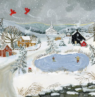 Laura DeMars Winter Village