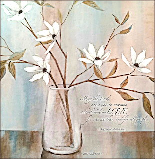 White Flowers in Vase