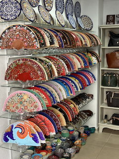 Spanish Hand Fans Display