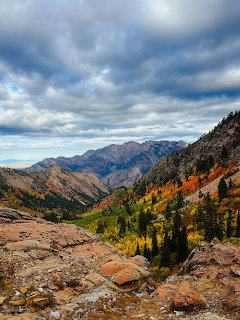 Trail to Blanche Lake Utah