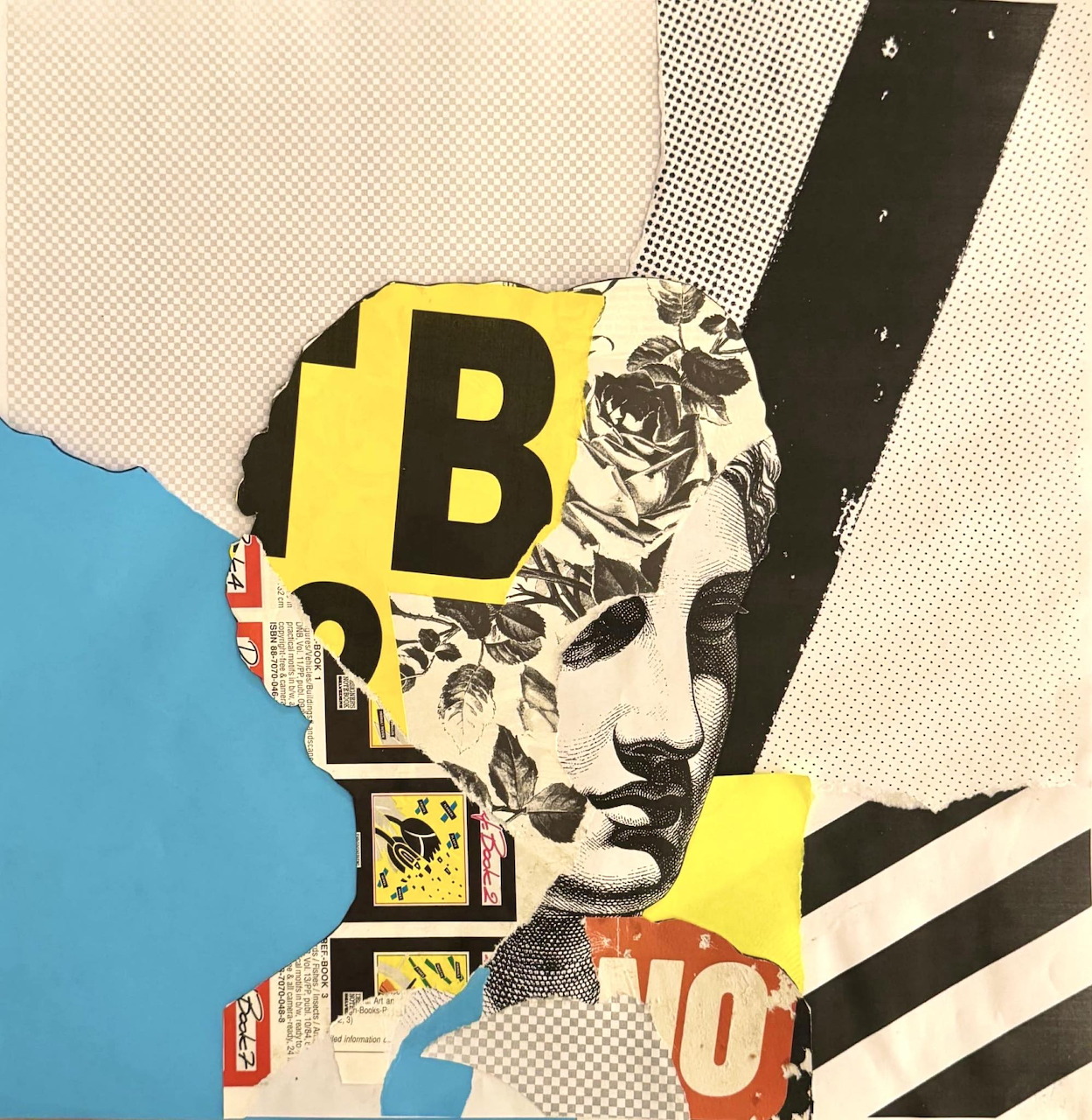 Pop Art Collage Portrait