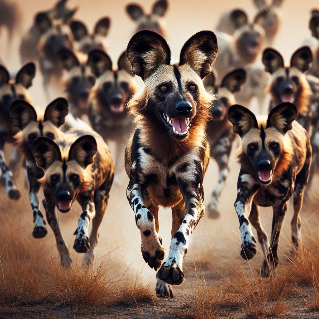 African Wild Dogs