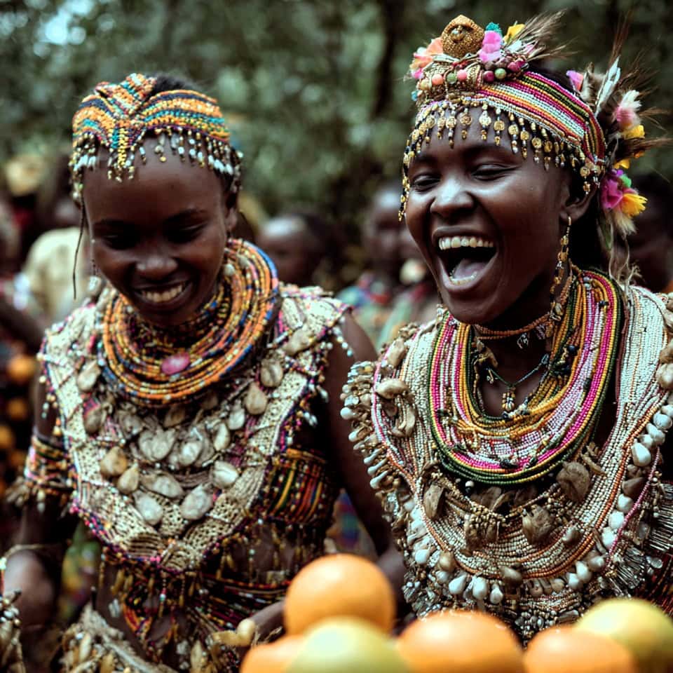 African Women Traditional Attire
