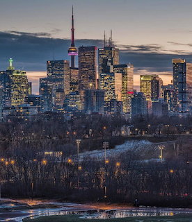 Toronto Skyline Dusk