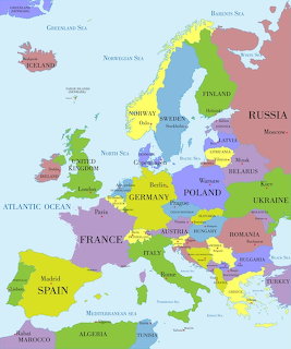 Map of Europe