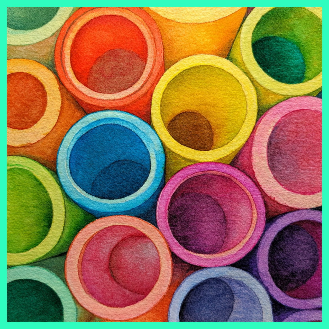 Colorful Cylinders