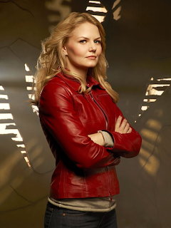 Woman in Red Jacket