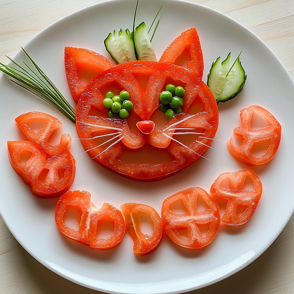 Tomato Cat Food Art