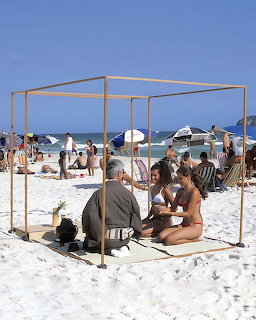 Beach Cabana Scene
