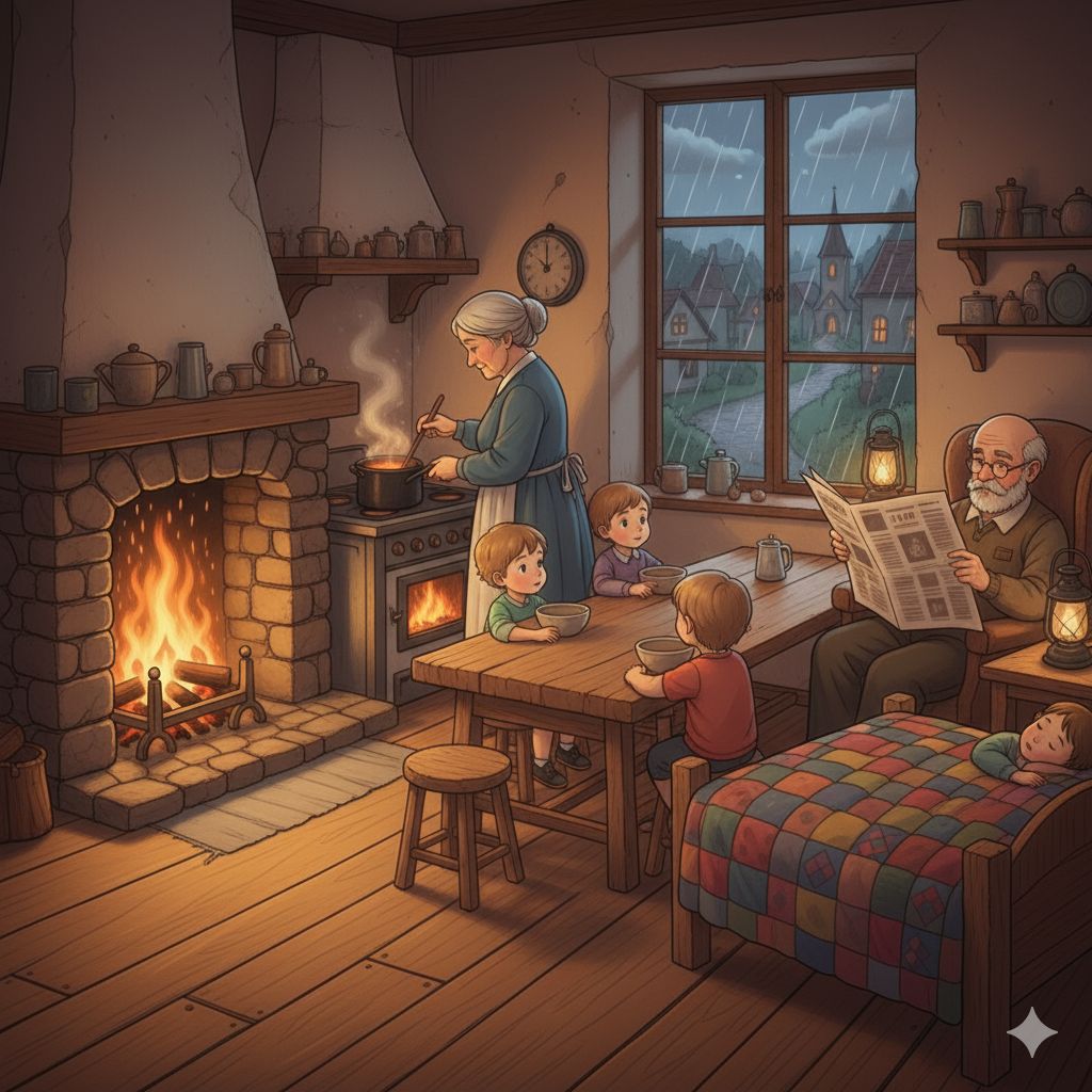 Cozy Grandparents House