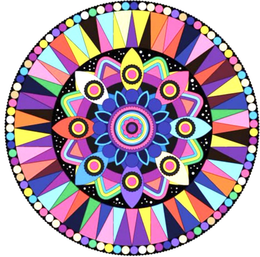 Color Wheel Mandala