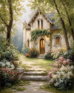 Romantic English Cottage Garden