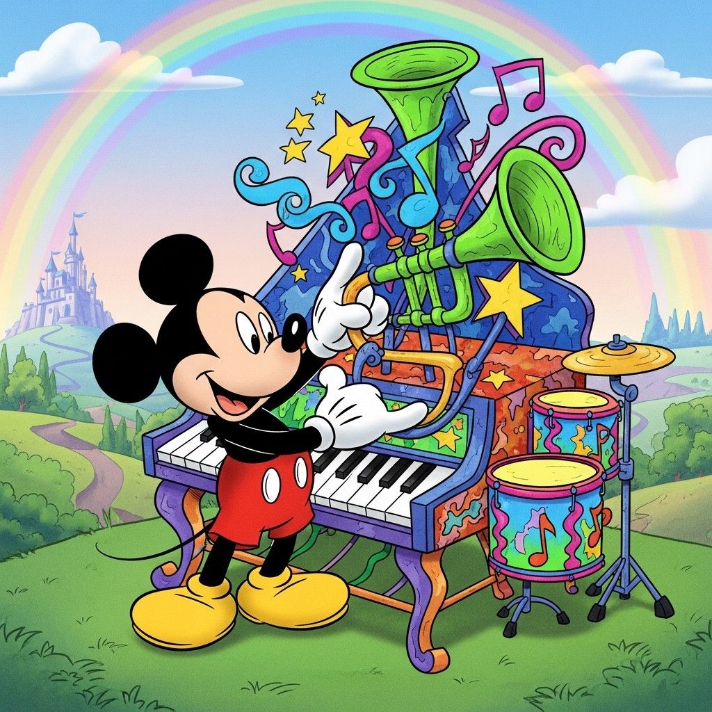 Mickey Mouse One Man Band