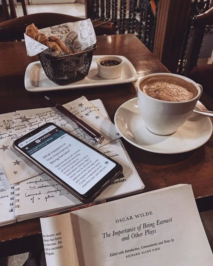 Cozy Cafe Books Coffee