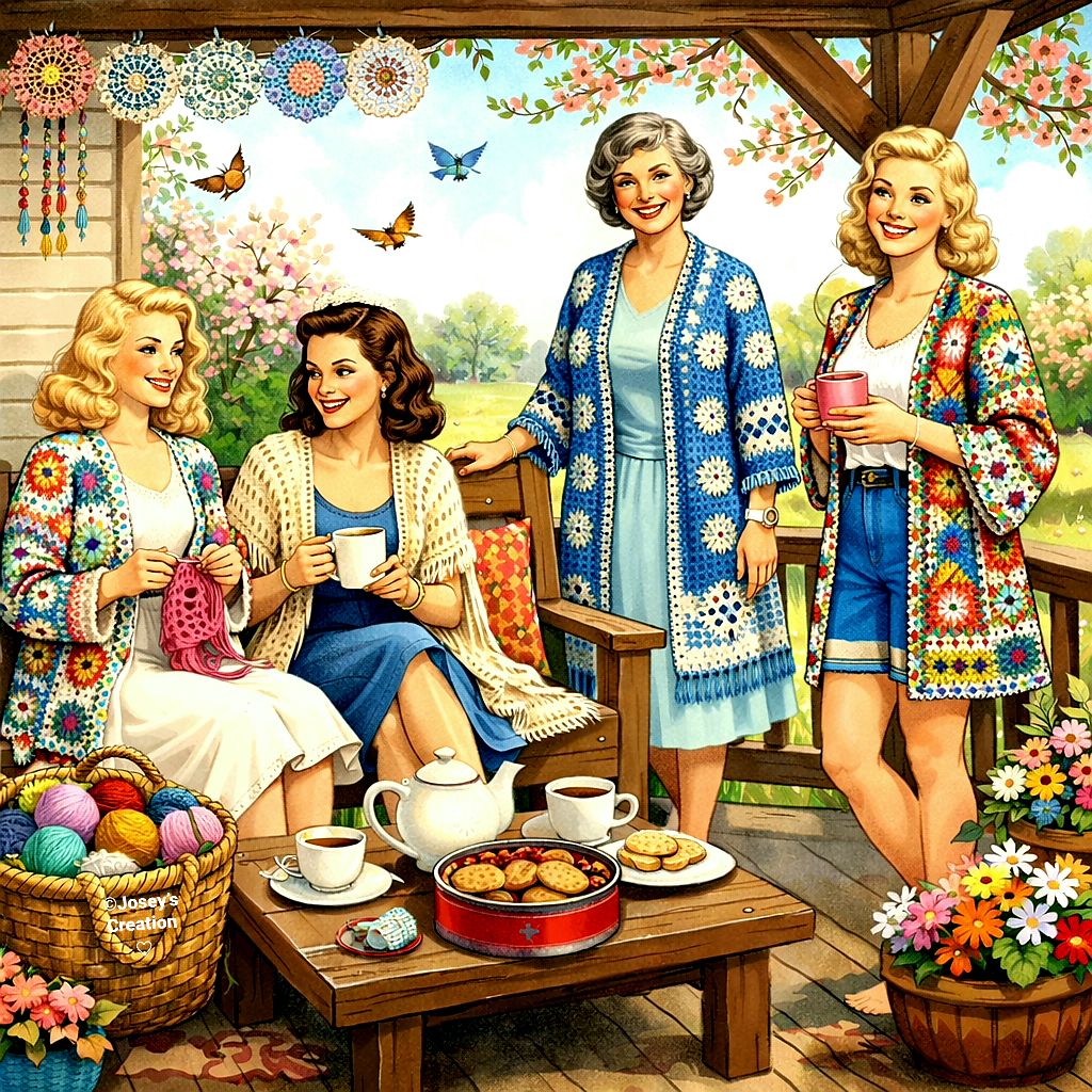 Women Garden Tea Party