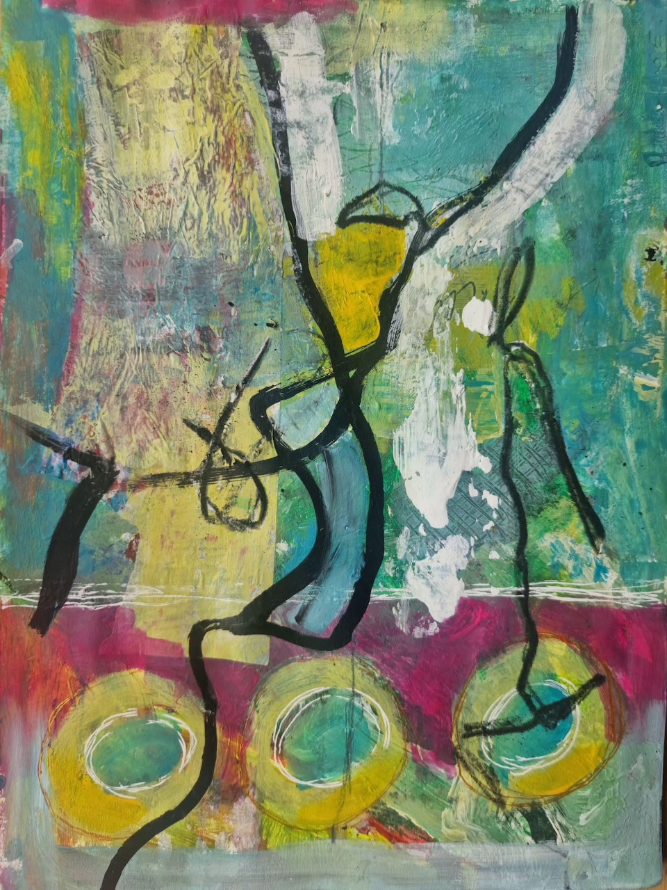 Abstract Expressionist Painting