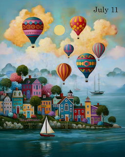 Hot Air Balloons Village