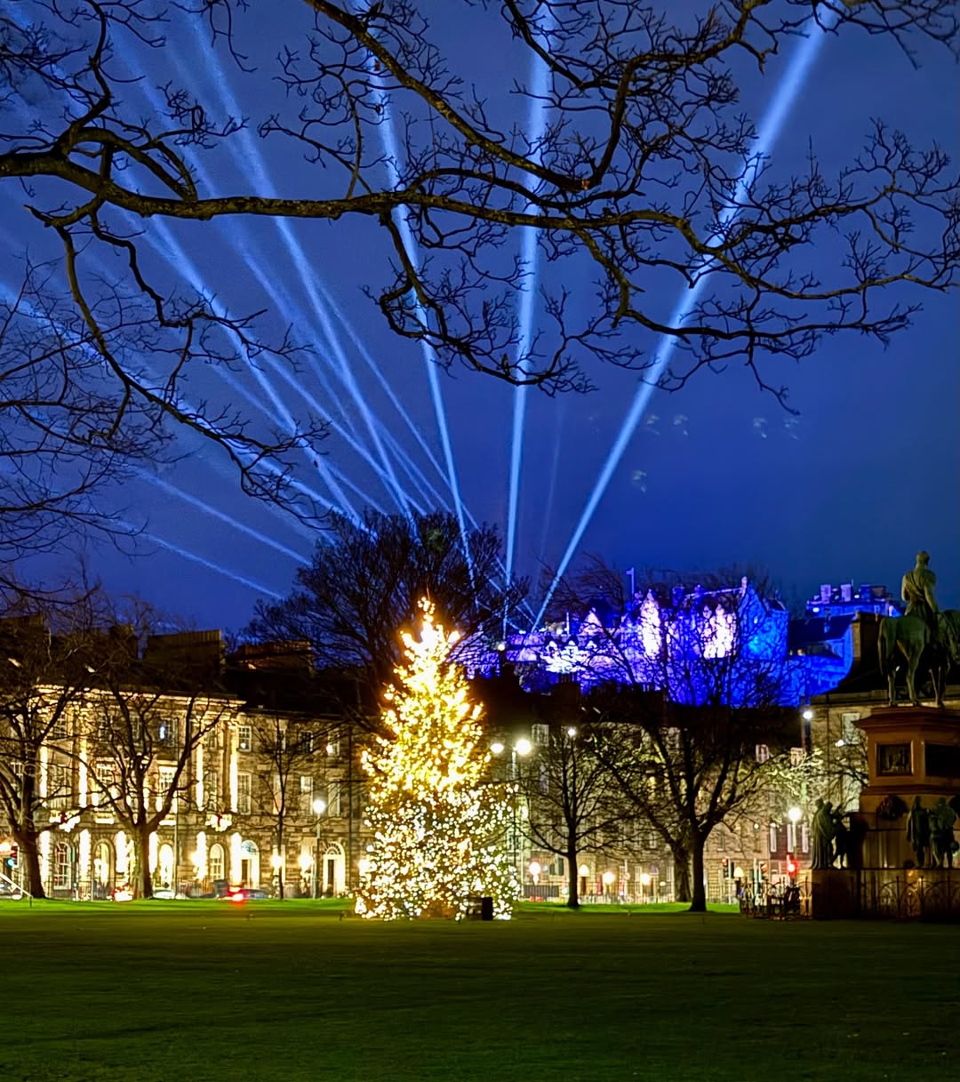 Christmas Night Light Show