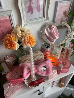 Pink Vanity Self Care Items