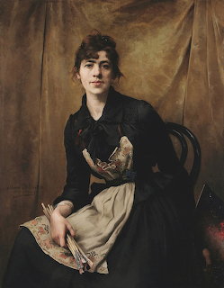 Anna Bilińska Self-Portrait1887