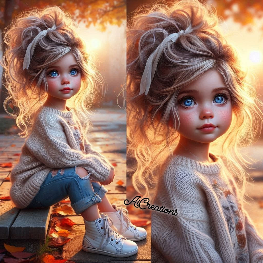 Big-Eyed Little Girl