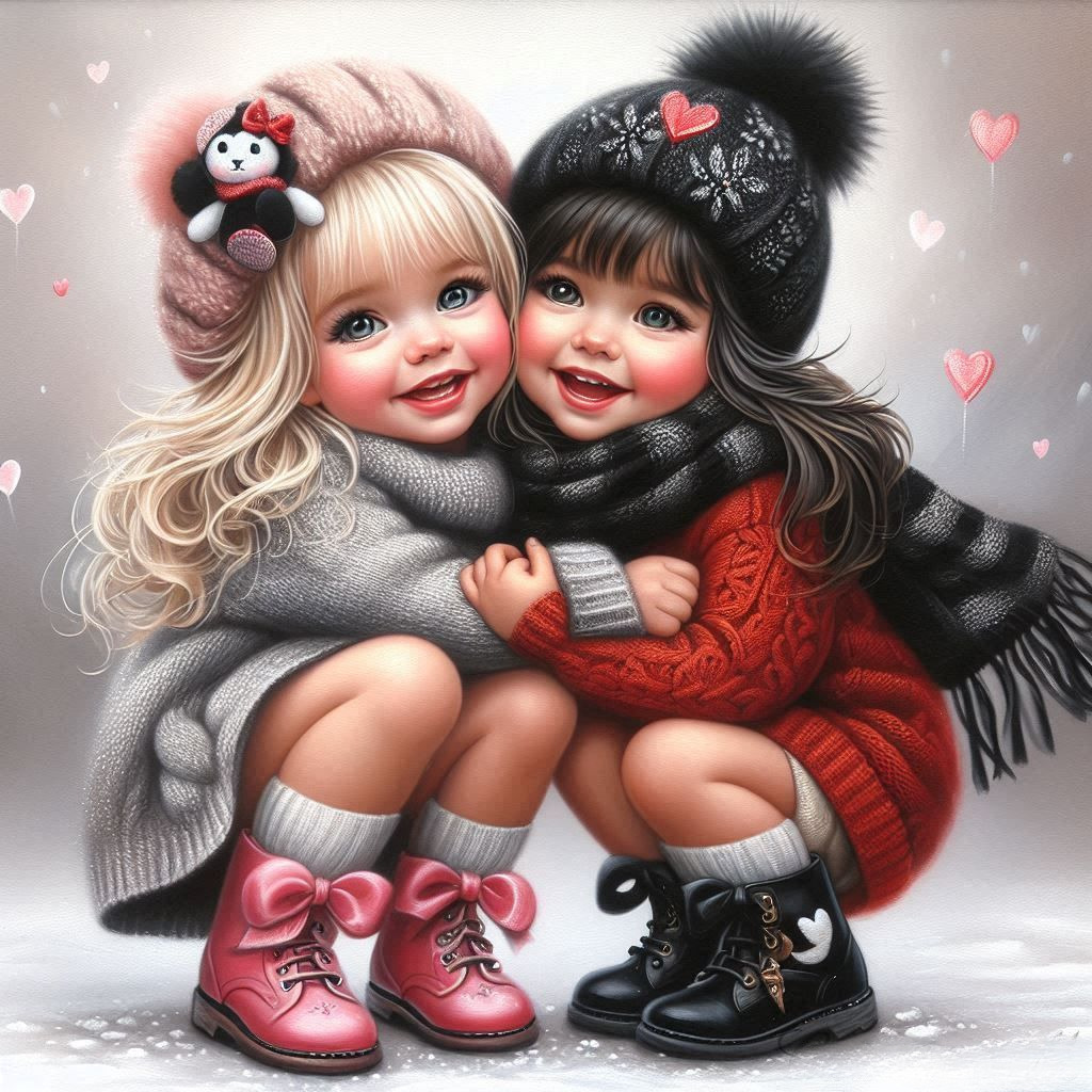 Cute Winter Girls