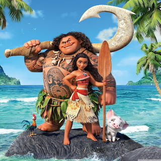 Moana and Maui