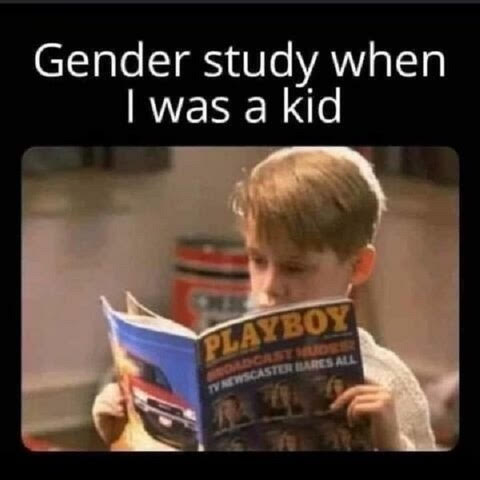 Boy Reading Playboy Meme