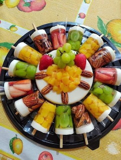 Fruit Popsicles Platter