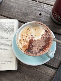 Latte with Cocoa Powder
