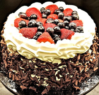 Berry Chocolate Cake