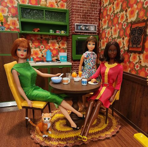 Vintage Barbie Doll Kitchen