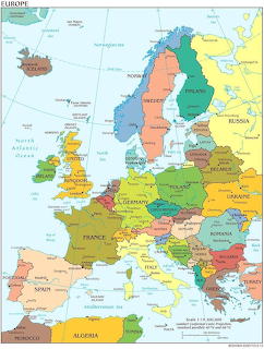 Europe Political Map