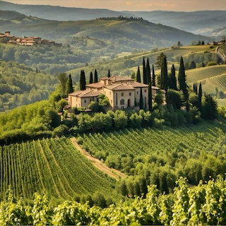 Tuscan Vineyard Estate