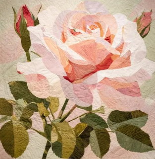 Rose Quilt Art