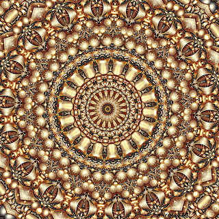 Golden Mandala Pattern