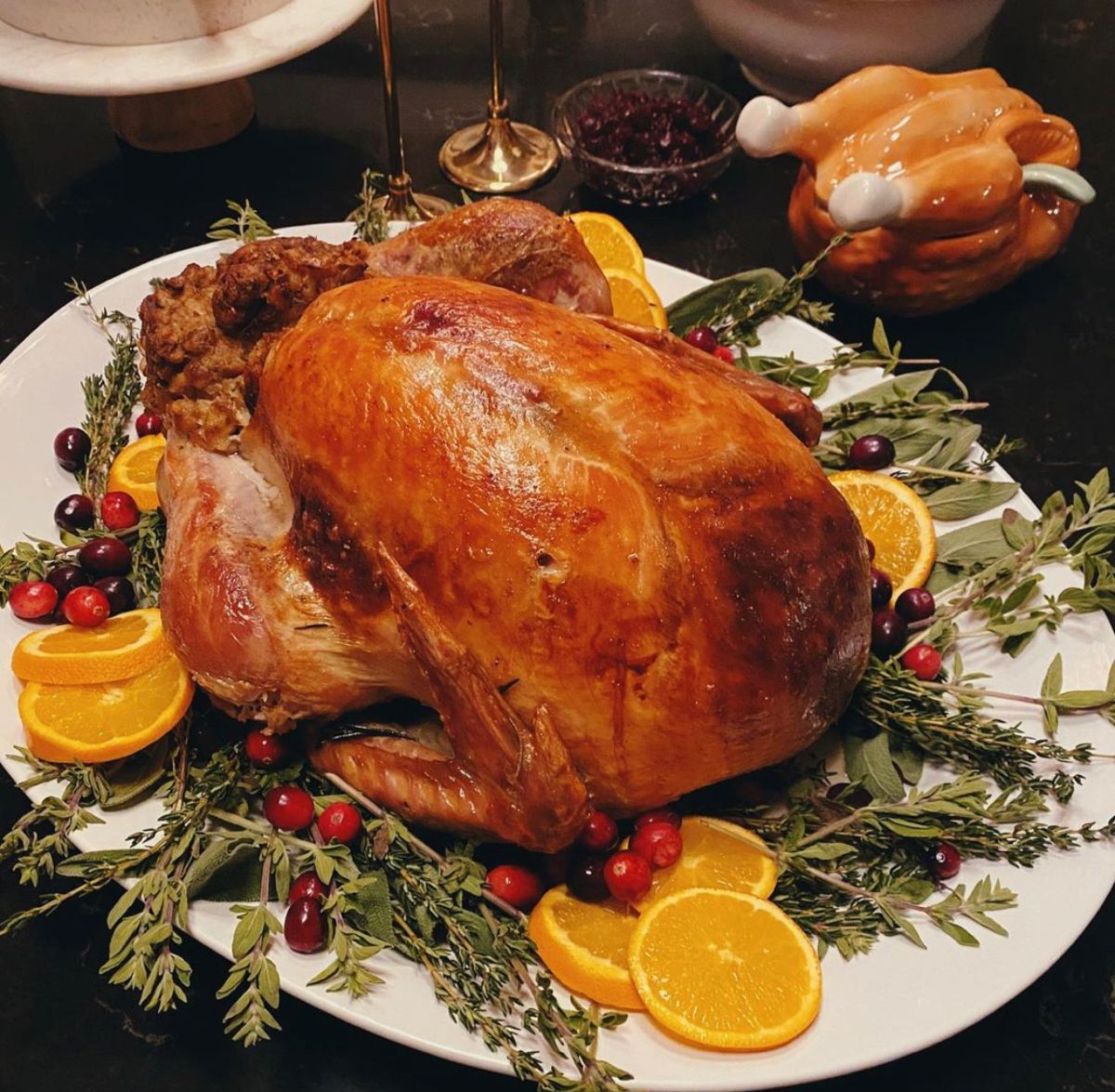 Roasted Turkey Platter
