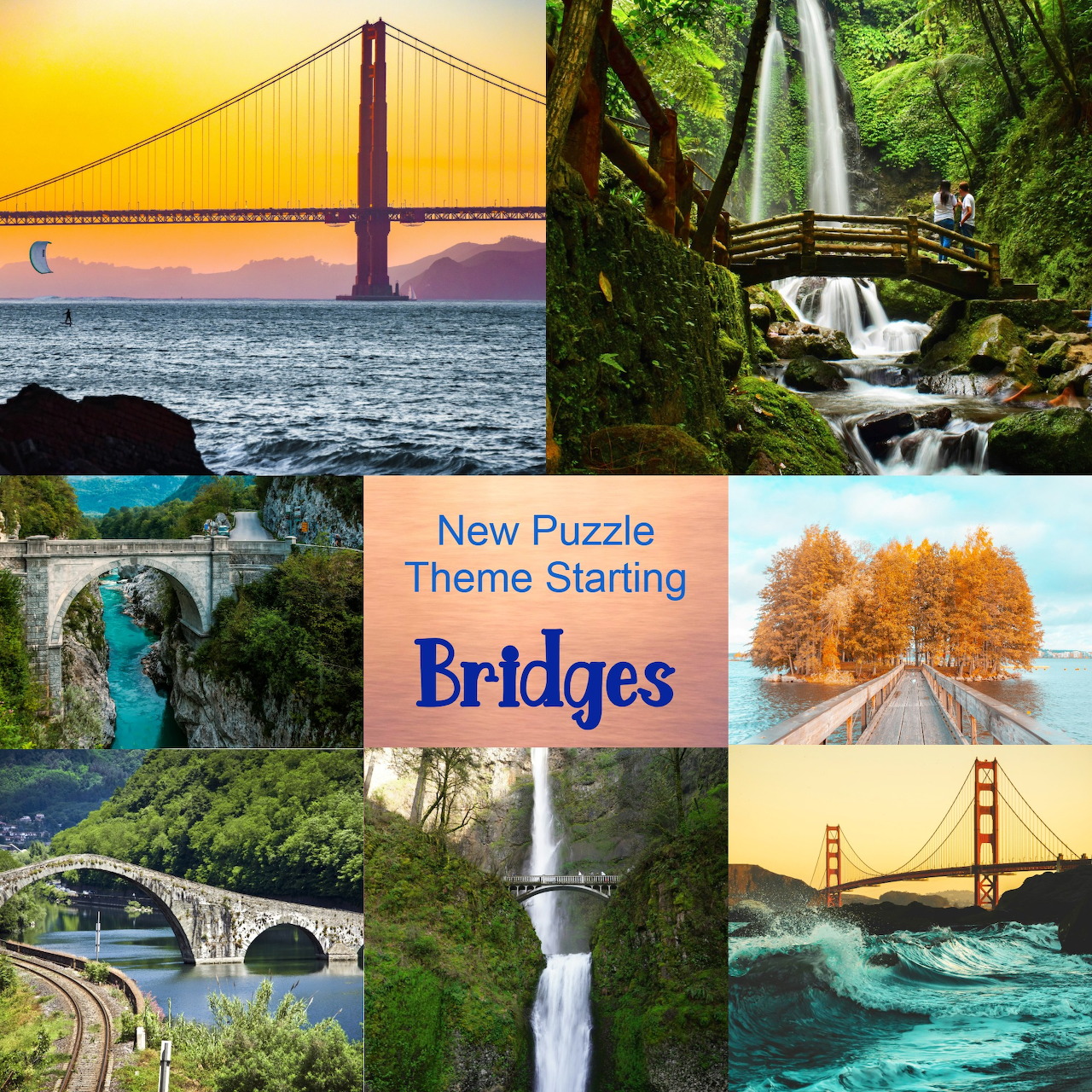 Bridges Theme Collage