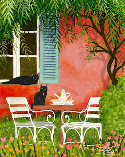 Black Cat Garden Tea