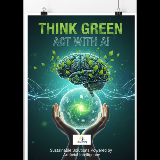 Think Green Poster