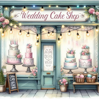 Wedding Cake Shop Storefront
