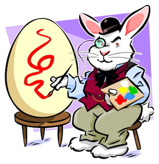 Bunny Painting Egg