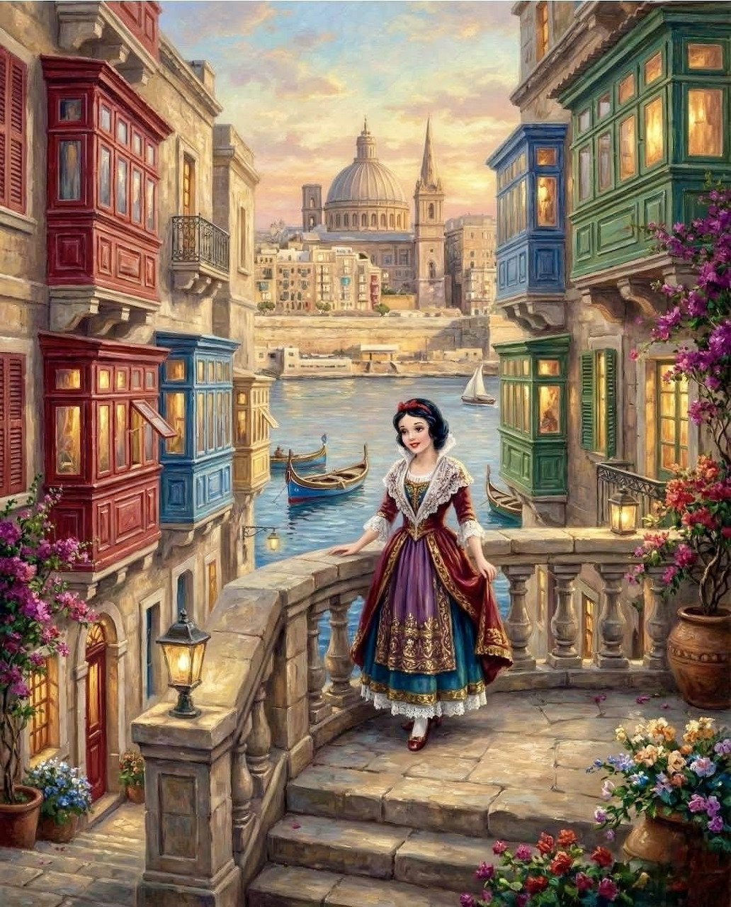 Woman by Canal