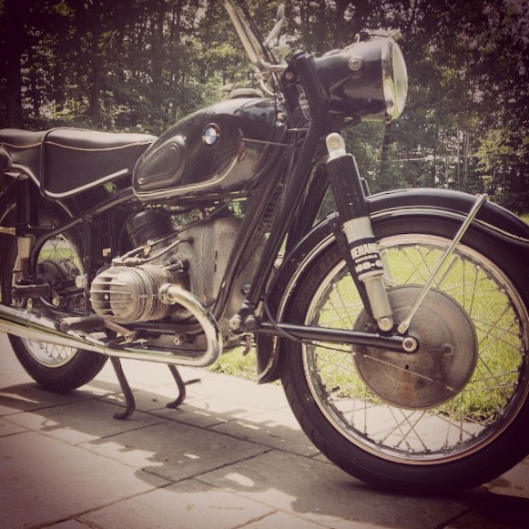 Vintage BMW R50/2 Motorcycle