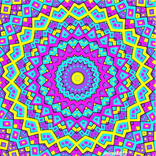 Colorful Geometric Mandala