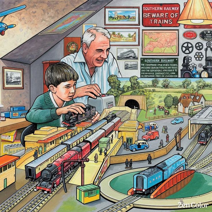 Model Train Layout