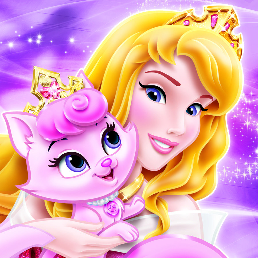 Aurora with Pink Kitten