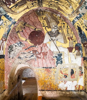 Ancient Fresco Church Interior