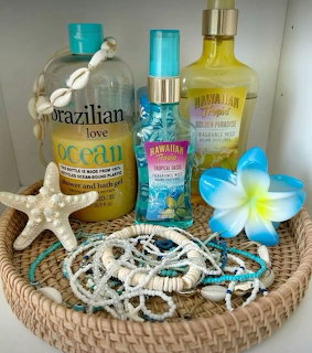 Beach Products in Basket